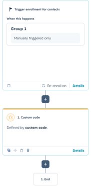 Matching object records in HubSpot workflow