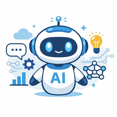 AI agent caricature