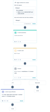 Matching object records in HubSpot workflow