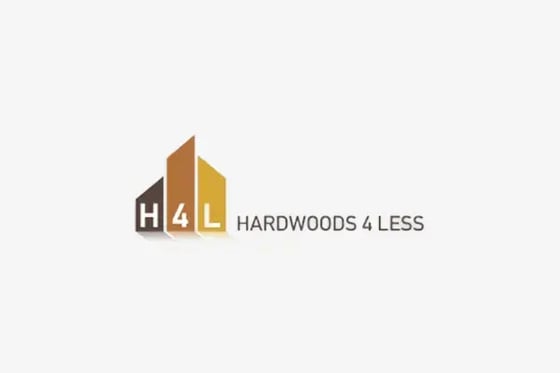 Hardwoods 4 Less logo